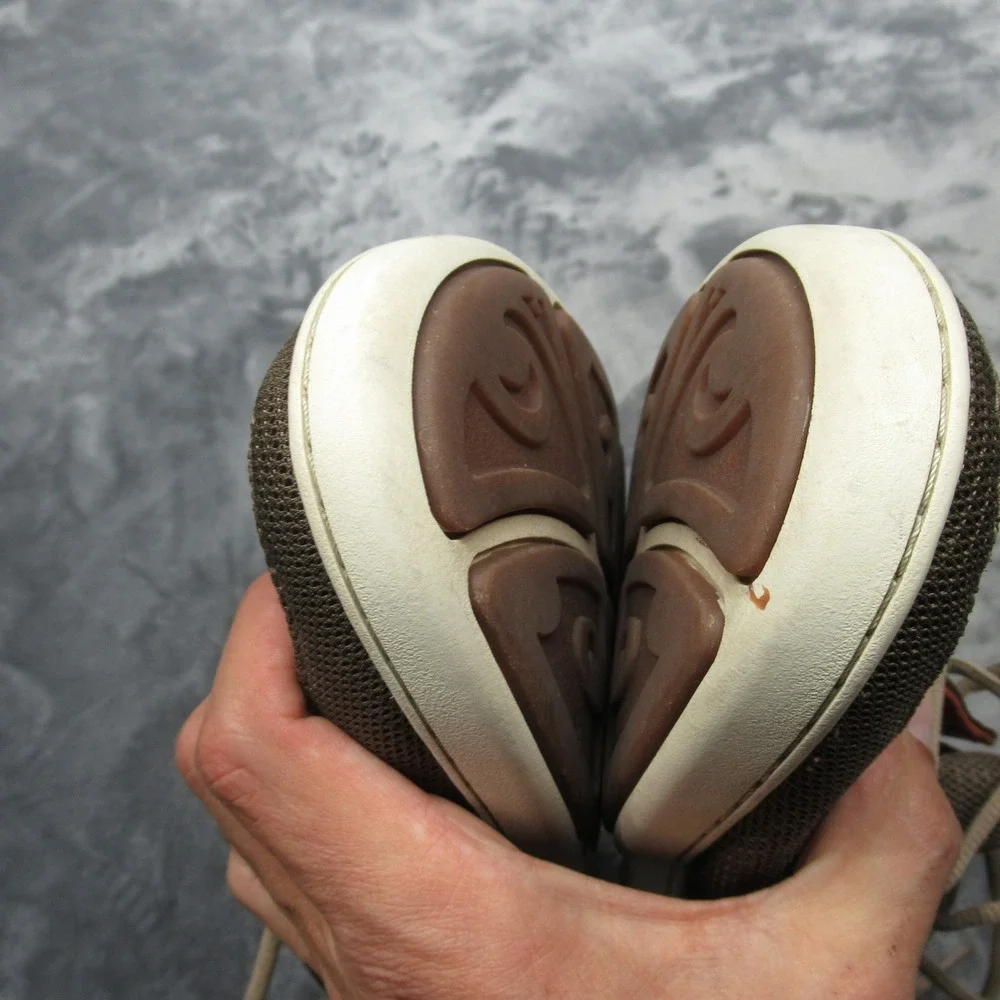 OluKai‎ Nohea Shoes Mens 7 Brown Comfort Mesh Breathable Lace Up Sneakers Casual
